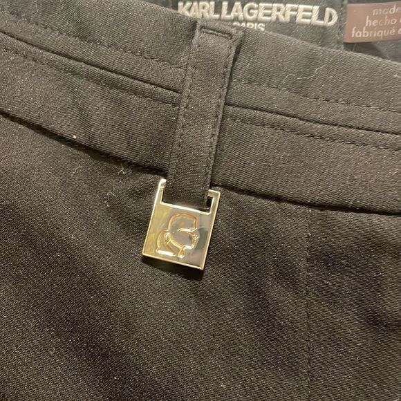 KARL Lagerfeld woman’s black slacks - Picture 4 of 14